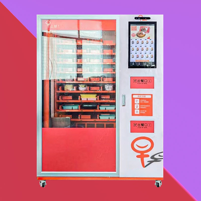 Asansör Sistemli Özel Yemek Öğle Yemeği Kutusu OEM / ODM Sıcak Yemek Otomatı